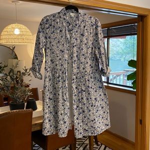 Jcrew dress, ditzy print. 6